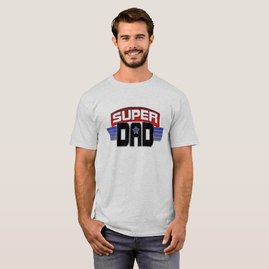 T-shirt Papa superbe (Devant entier)