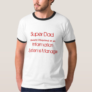 T-shirt Papa superbe, abilement déguisé en tant que,
