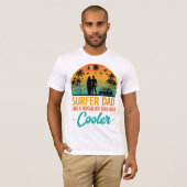 T-shirt Papa Surfeur  (Devant entier)
