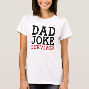 T-shirt Papa, survivant de la plaisanterie