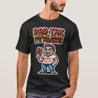 Papa Tax Pixel Tee - Unité d'inspection des collat