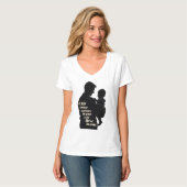 T-shirt Papa, Tes Bras Étaient Ma Première Maison | Pour f (Devant entier)