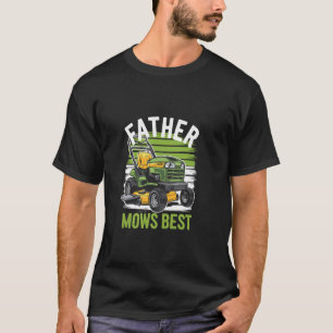 T-shirt Papa tond le mieux drôle jardinage papa jardinier