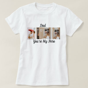 T-shirt Papa, tu es mon héros
