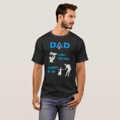 T-shirt Papa un premier héros de fils passion Tshir de (Devant entier)