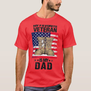 T-shirt Papa Vétérinaire Mon Vétérinaire Préféré Est Mon P