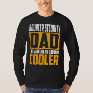 T-shirt Papa videur de sécurité pour hommes   Comme un pap