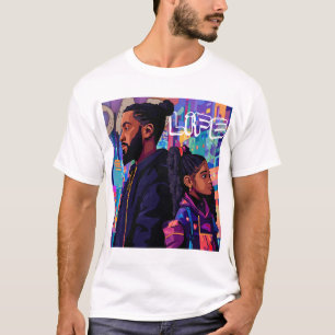 T-shirt Papa, vie
