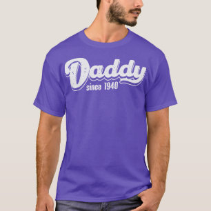 T-shirt Papa vintage depuis 1940
