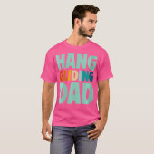 T-shirt Papa volant en deltaplane (Devant entier)