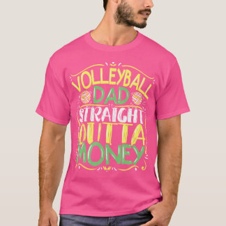 T-shirt Papa volley-ball
