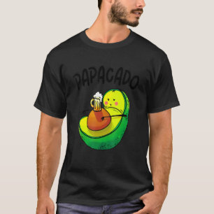 T-shirt Papaacado Avocado Papa Vegan Daddy Faire-part