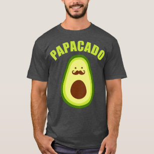 T-shirt Papacado drôle cadeau pour nouveau papa bébé annon