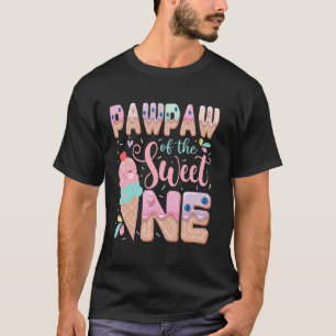 T-shirt Papapou De La Glace De La Douce Un Anniversaire 1A