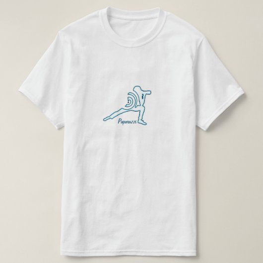 T-shirt Paparazzi (double face) - Une chemise MisterP (Design devant)