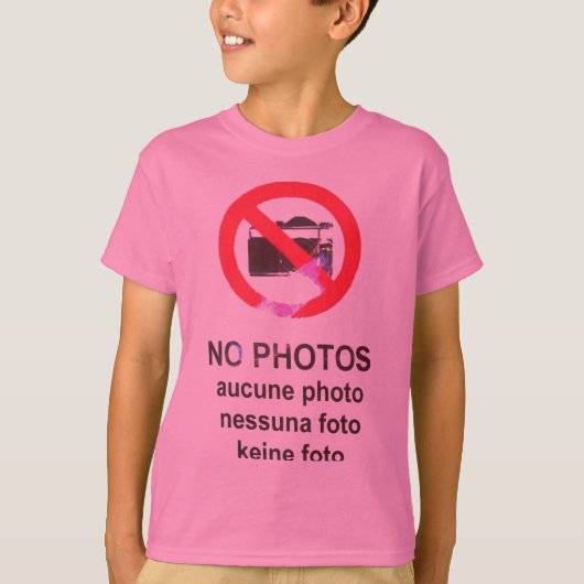 T-shirt Paparazzi svp (Devant)