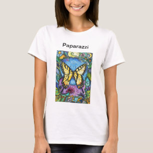 T-shirt Paparazzi T de papillon de tigre de PMACarlson