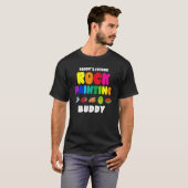 T-shirt Papa's Future Rock Peinture Buddy (Devant entier)