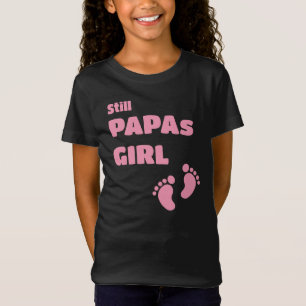 T-Shirt Papas Girl - Empreintes