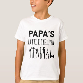 T-shirt Papas Little Helper