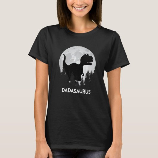 T-shirt Papasaurus père papa (Devant)