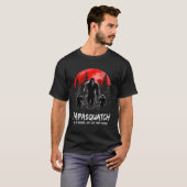 T-shirt Papasquatch Comme Un Grand-Père Juste Beaucoup Plu (Devant entier)