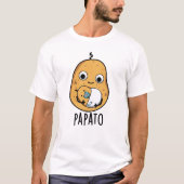 T-shirt Papato Funny Potato Pun (Devant)