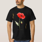 T-shirt Papaver rhoeas (Devant)
