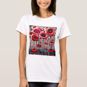 T-shirt Papaveri Tubolari 7
