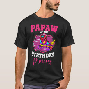 T-shirt Papaw De L'Anniversaire Princess Roller Skates Ann