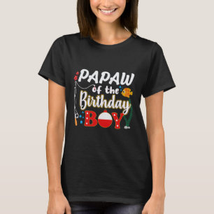 T-shirt Papaw du garçon de la fête d'anniversaire Famille