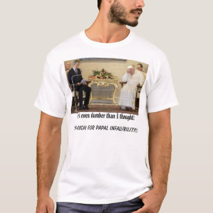T-shirt pape-Bush, il est encore plus muet que la pensée