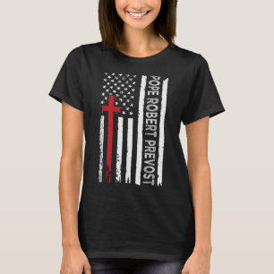 T-shirt Pape Léon Xiv Église Catholique Foi Chrétienne Pap