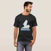 T-shirt Paper Beluga Whale (Devant entier)