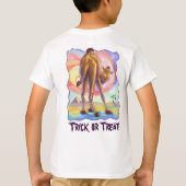 T-shirt Papeterie en chameau (Dos)