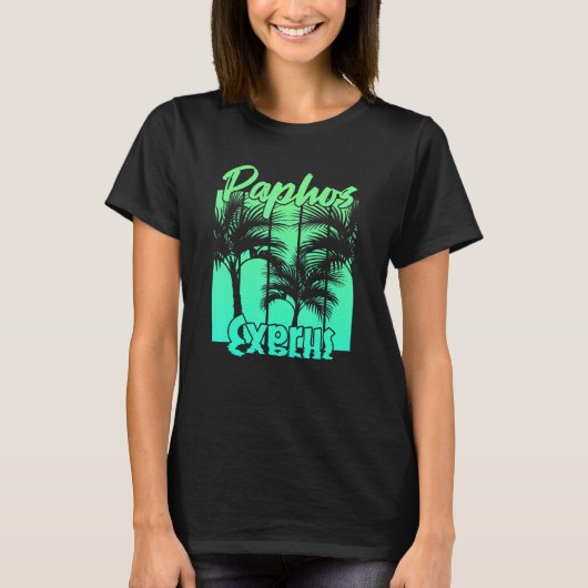 T-shirt Paphos Chypre 3 (Devant)