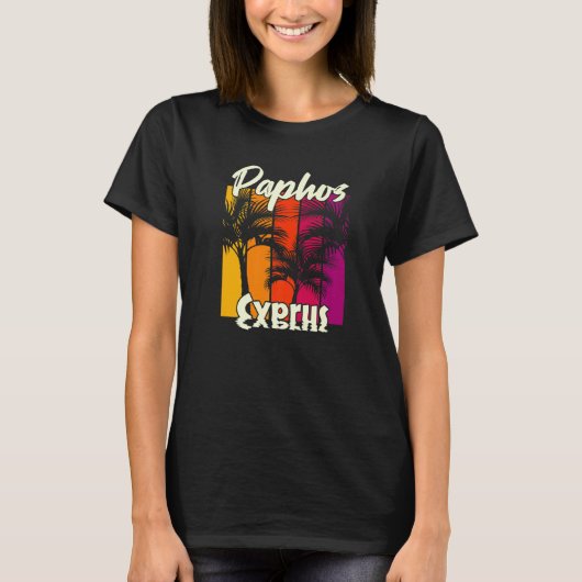 T-shirt Paphos Chypre 3 (Devant)