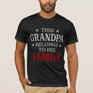 T-shirt Papi appartient à sa famille - Un patriarche audac