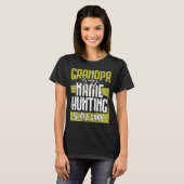 T-shirt Papi Cool est mon nom La chasse est mon jeu Père (Devant entier)