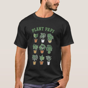 T-shirt Papi des plantes Jardinage Entretien des plantes d
