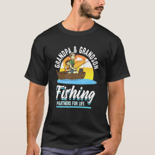 T-shirt Papi Homme Papapi Pêche Partenaires Pour La Vie Ts