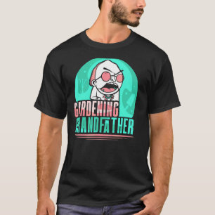 T-shirt Papi jardinier grand-père aménagement paysager gra
