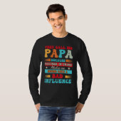 T-shirt Papi Papy Complice (Devant entier)