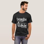 T-shirt Papi pêcheur (Devant entier)