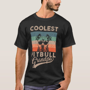 T-shirt Papi Pitbull le plus cool Cadeaux pour hommes Drôl
