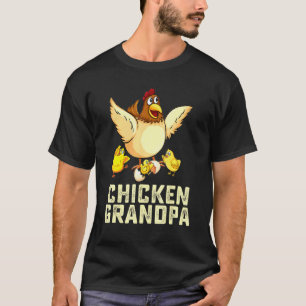 T-shirt Papi poulet Ferme de campagne Animal Garçons Fille