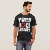 T-shirt Papi rock punk garçon (Devant entier)