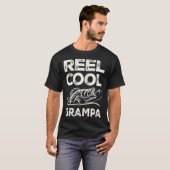 T-shirt Papi super cool de la pêche drôle (Devant entier)
