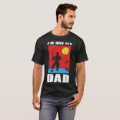 T-shirt Papi super cool pêche vraiment conception cool pou (Devant entier)