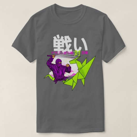 T-shirt Papier à libellés Shinobi VS (Design devant)